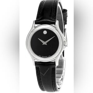 New in Box Movado Elegant Black Watch